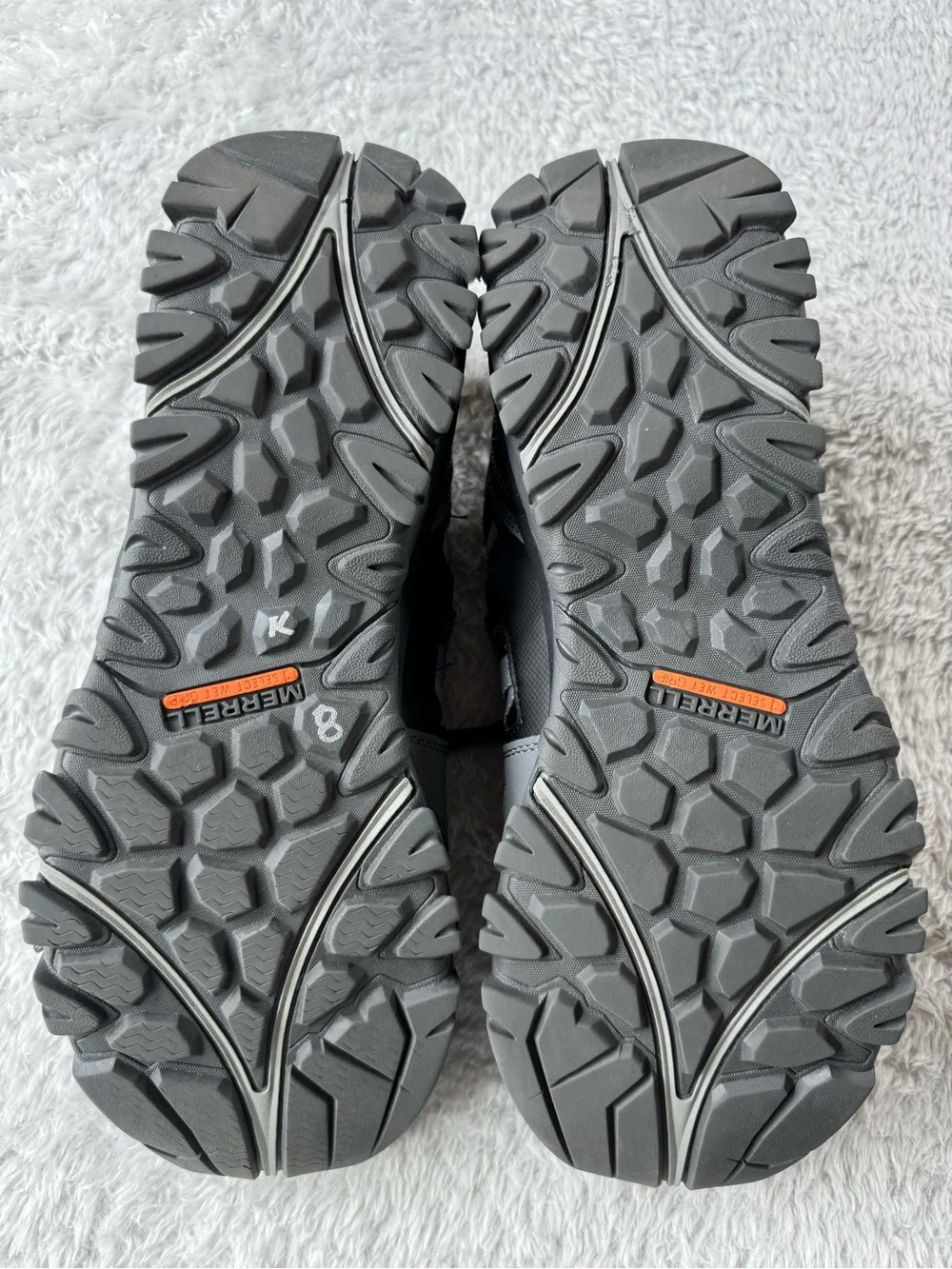 Merrell Hydro Hike Water Shoes Gray Black Men’s Size 10